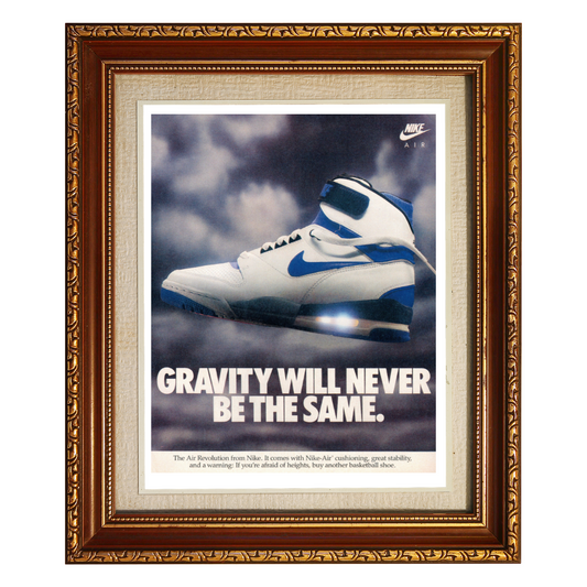 Gravity Will Never Be The Same Nike Ad (1988)